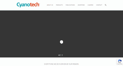 Desktop Screenshot of cyanotech.com